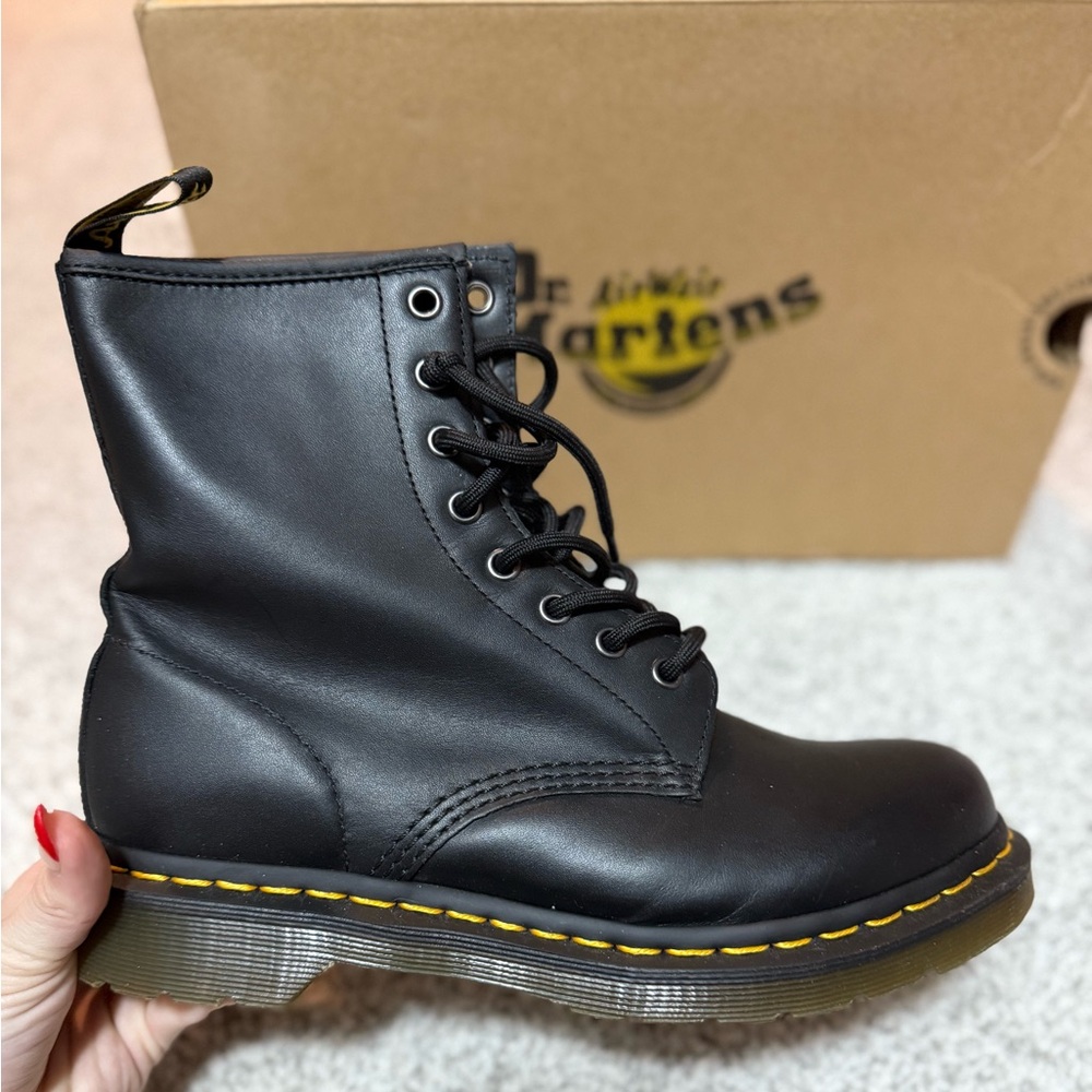 Nappa Black Dr Martens